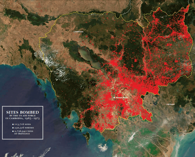 Sites bombed in cambodia 1